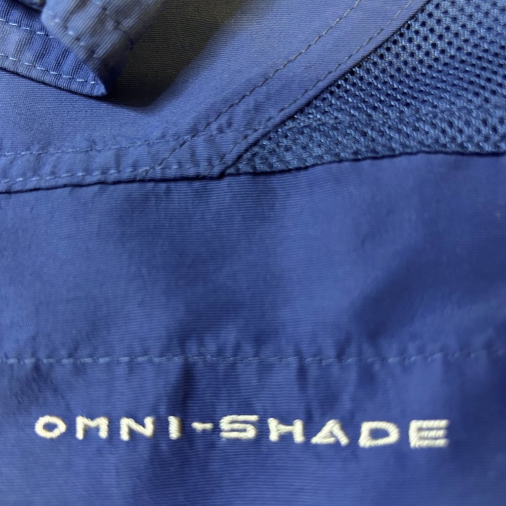 Men’s Columbia PFG Omni-Shade Navy Blue Fishing Shorts Size 34 6L - Picture 7 of 8